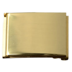 Solid Brass Web Buckle 40 mm